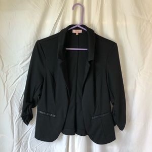 Trendy Black Business Blazer